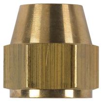 Homeplus+ Flare Nut, 5/16 polegadas, latão amarelo, pacote com 5