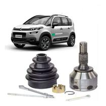 Homocinetica externa citroen aircross 1.5 24x25 dentes 2016 á 2020 junta fixa lado roda