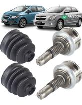 Homocinetica externa gm cobalt sonic spin 1.8 23x25 dentes 2012 á 2021 kit c/2 junta fixa lado da ro