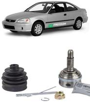 Homocinetica externa honda civic 1.6 32x26 dentes c/abs 1997 á 2000 junta fixa lado da roda