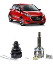 Homocinetica externa hyundai hb20 hb20s 1.6 16v 22x25 dentes c/abs 2013 á 2021 fixa lado da roda