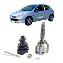 Homocinetica externa peugeot 206 207 citroen c3 22x21 dentes 2000 á 2019 junta fixa lado da roda tra