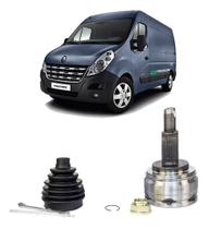 Homocinetica externa renault master 2.3 16v 36x31 dentes 2013 á 2022 junta fixa lado da roda Homocinetica externa renault master 2.3 16v 36x31 dentes 2013 á 2022 junta fixa lado da roda