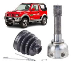 Homocinetica externa suzuki jimny 1.3 16v 19x26 dentes manual 1998 á 2020 junta fixa lado da roda