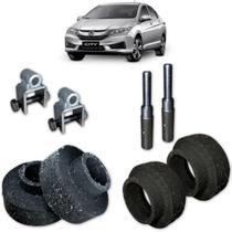 Honda City Kit Elevação Completa Dianteira Traseira +Prols