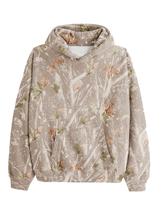 Hoodie Dewpaur Camo Fleece para homens e mulheres de manga comprida