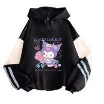 Hoodie Kuromi Boa Sorte Hoodie Kuromi Boa Sorte