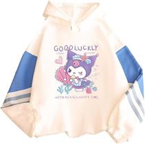 Hoodie Kuromi Boa Sorte Hoodie Kuromi Boa Sorte