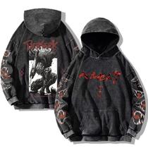Hoodie Oversized Unissex Y2K Vintage Gótico Com Estampa Engraçada De Dentes, Pullover De Manga Longa