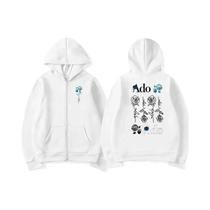 Hoodies Com Zíper Harajuku Y2K Para Homens E Mulheres, Estampados Com Gráficos, Manga Longa, Moda