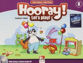 Hooray! Let's Play! B - British English Version - Student's Book With Audio CD - Helbling Languages