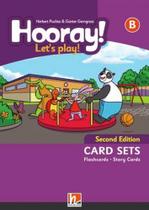 Hooray! let's play! level b - cards set - story cards & flashcards - second edition