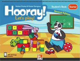Hooray! let's play! starter - student's book - e-zonekids, app, stickers - second edition
