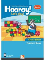 Hooray! let's play! starter - teacher's book - teacher's digi pack, e-zonekids & app - second editio - HELBLING LANGUAGES ***