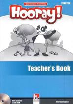 Hooray! let's play! starter - teachers book - with audio cd and dvd rom - american english
