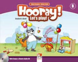 Hooray! let's play! teacher's book - level b - with 2 audio cds and dvd-rom - american english