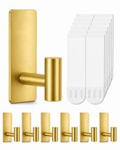 Hoousuper 8 Ganchos para Toalha em Aço Inoxidável Dourado Hoousuper 8 Ganchos para Toalha em Aço Inoxidável Dourado