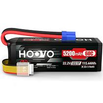 HOOVO 6S 5200mAh 22.2V 60C LiPo bateria com EC5 Plug para