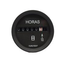 Horimetro 52Mm Bivolt Registro Horas Trabalhadas Motor CAT compativel C B T MIchi gan Dresser Dynapac Alis Huber Warco H Y S T E R Jacto Jn Komat su M