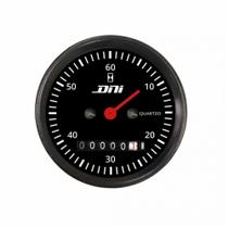 Horimetro - Bivolt Universal Todo Preto