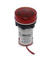 Horímetro Digital 22MM AD22-22HMR Vermelho de 0-999H - Alimentação 220~380Vca Horímetro Digital 22MM AD22-22HMR Vermelho de 0-999H - Alimentação 220~380Vca