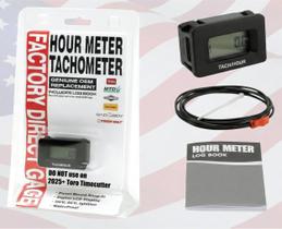 Horímetro e tacômetro digital à prova dágua Hardline Products