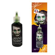 Horror Make Corante Para Boca Verde 16ml Maquiagem Artística Halloween Vilão Palhaço Assustador