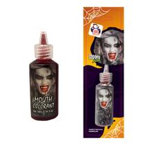 Horror Make Corante Para Boca Vermelho 16ml Maquiagem Facial Artística Halloween Vampiro Horror Make Corante Para Boca Vermelho 16ml Maquiagem Facial Artística Halloween Vampiro