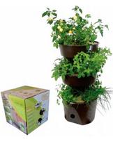 Horta Vertical Auto Irrigável Verde Vida - NÃO ACOMPANHA RODÍZIO cor Horta Vertical Auto Irrigável Verde Vida - NÃO ACOMPANHA RODÍZIO cor