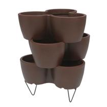 Horta Vertical Encaixe Vaso 15L Plantas Flores Vasart