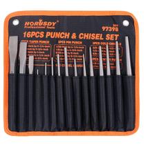 HORUSDY 16-Piece Punch and Chisel Set, incluindo Taper Pun