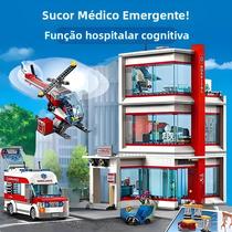 Hospital Infantil Médico Enfermeira Centro De Emergência Blocos De Construção Moc Conjuntos Série