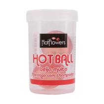 Hot Ball Beija Muito Morango c Champanhe - Hot Flowers 2 UN Hot Ball Beija Muito Morango c Champanhe - Hot Flowers 2 UN