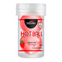 Hot ball bj muito duplo morango 3g Hot ball bj muito duplo morango 3g