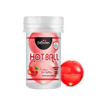Hot Ball Dupla Beija Muito - Frutas Vermelhas