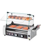 Hot Dog Roller VEVOR 12 Hot Dog 5 Rollers 750W em aço inoxidável Hot Dog Roller VEVOR 12 Hot Dog 5 Rollers 750W em aço inoxidável