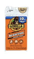 Hot Glue Sticks Gorilla Mini tamanho 10 unidades transparentes (pacote com 1)