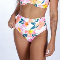 Hot Pants Cós Flor de Hibisco