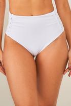 Hot Pants Itapirubá Branco Texturizado