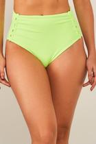 Hot Pants Itapirubá Verde Neon Texturizado