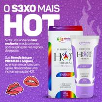 Hot premium lubrificante com efeito quente e beijável - la pimienta