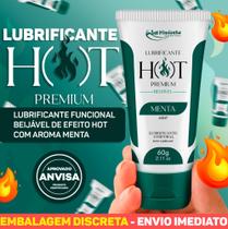 Hot premium lubrificante com efeito quente e beijável para sexo anal, vaginal e oral - la pimienta