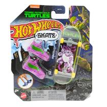 Hot wheeks skate de dedo tenis (s) unidade hgt46 mattel tartaruga ninja