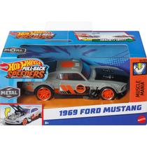 Hot Wheels - 1:43 - 1969 Ford Mustang - Pull-Back Speeders - HWH33