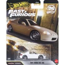 Hot Wheels - 1994 Honda Del Sol - Velozes e Furiosos Silver - JHW63 Hot Wheels - 1994 Honda Del Sol - Velozes e Furiosos Silver - JHW63