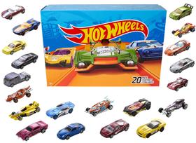 Hot Wheels 20 Car Gift Pack (Estilos Podem Variar), Multicolor, 7,6" T