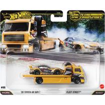 Hot Wheels - '20 Toyota GR Supra & Fleet Street - Team Transport - JHX87