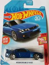 Hot Wheels 50th Anniversary 2018 Então e agora Nissan Skyline GT-R33 46/365, Azul