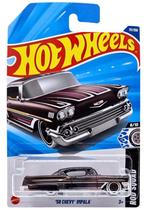 Hot Wheels '58 Chevy Impala, Série Rod Squad 8/10, Carro Die-Cast 111/250 Hot Wheels '58 Chevy Impala, Série Rod Squad 8/10, Carro Die-Cast 111/250