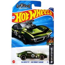 Hot Wheels Básico Mattel HW Dream Garage Corvette '68 Gas Monkey Garage (Lote F - 2025)